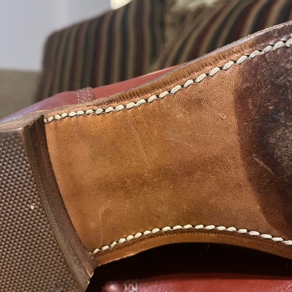 Vintage FRYE leather Campus Boots!!! Size 10 - Picture 15 of 16